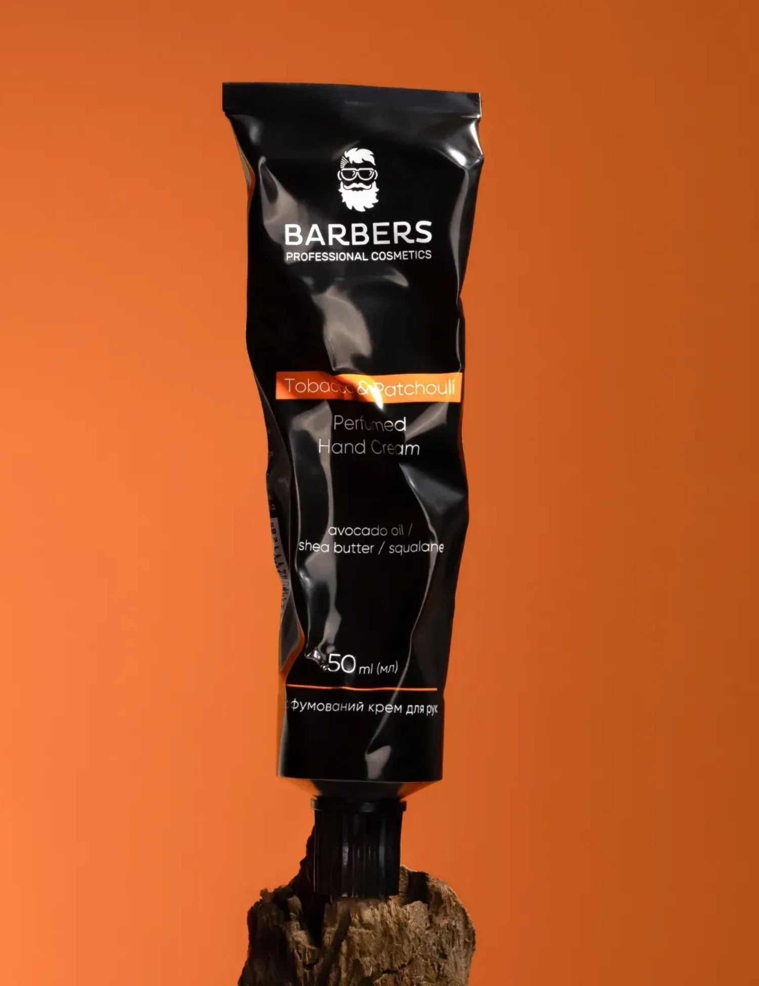 Картинка Парфумований крем Tobacco & Patchouli Barbers